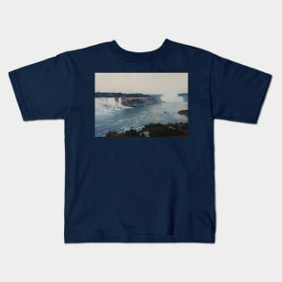 Niagara falls and the Niagara river Kids T-Shirt